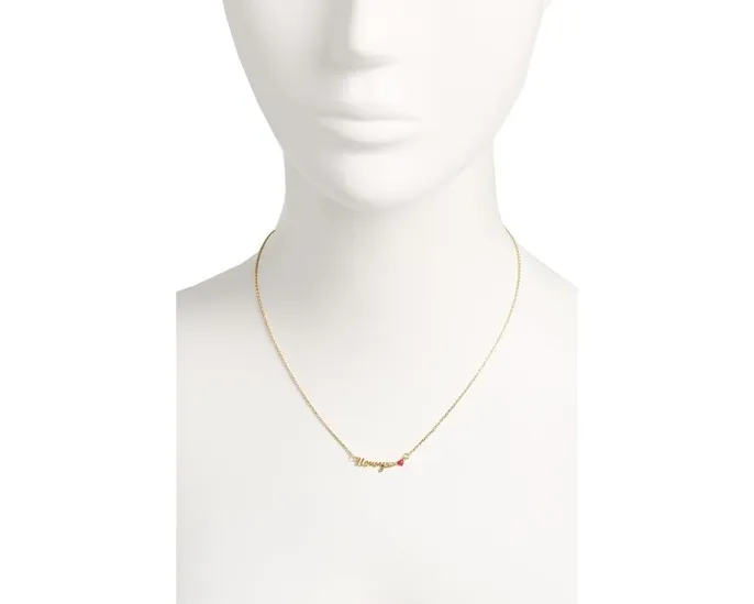 Кулон Kate Spade New York I Love You для выражения чувств