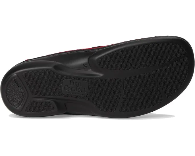 Клоги Finn Comfort Arlberg Barolo Doublefilz из шерсти с пробковой стелькой