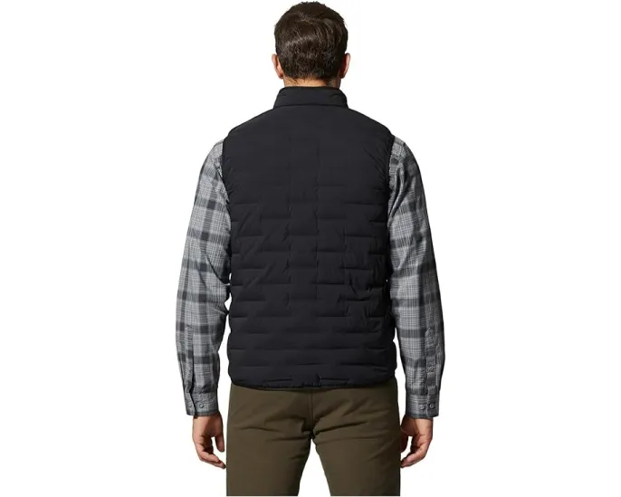 Mountain Hardwear Stretchdown Vest с эластичным утеплителем и влагоотводящей технологией
