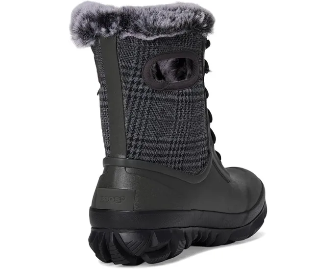 Ботинки Bogs Arcata Plaid с флисовой подкладкой и водонепроницаемой конструкцией
