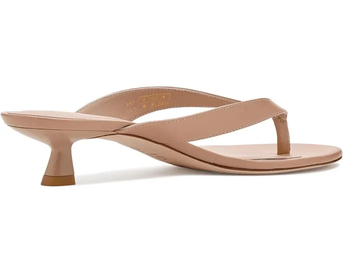Сандалии Stuart Weitzman Rio Sleek Sandals 35 на изящном каблуке с миндалевидным мысом