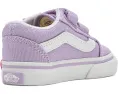 Детские кеды Old Skool V Butterfly с застежкой на липучках от Vans