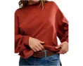 Free People футболка We The Free Total Eclipse оверсайз с рубчиком