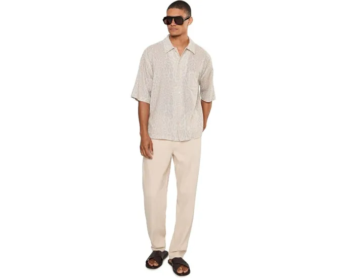 Рубашка с коротким рукавом Cruz Leo Short Sleeve Shirt AllSaints