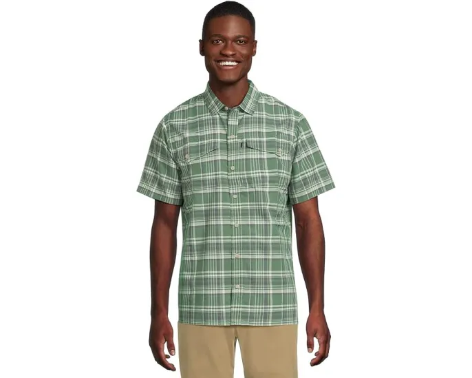 Рубашка L.L.Bean SunSmart Cool Weave с коротким рукавом и защитой от солнца UPF 50+