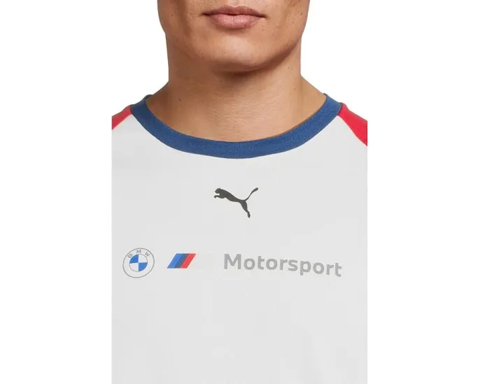 PUMA Футболка BMW M Motorsport Lifestyle с принтом и свободным кроем