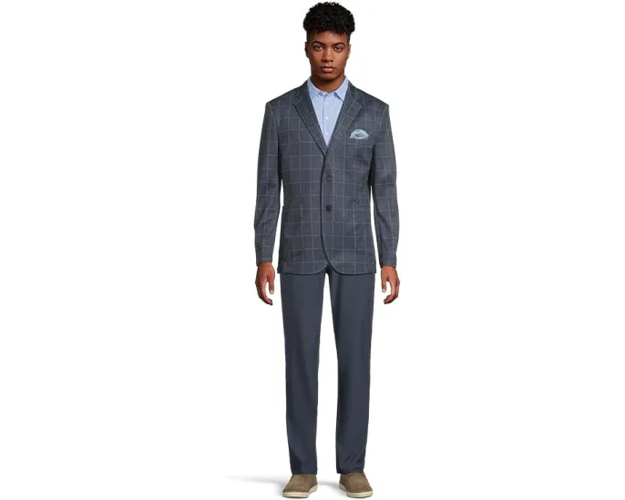 Пиджак Johnston & Murphy без подкладки в клетку