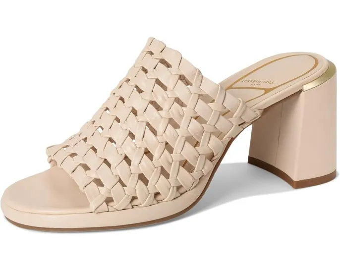 Сандалии на блочном каблуке Kenneth Cole New York Solara с плетеными деталями
