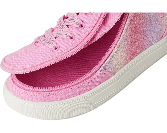 Детские кроссовки BILLY Classic Lace High с блестками и молнией по всей длине