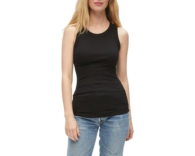 Майка Michael Stars Halley с рубчатой фактурой и прямым подолом