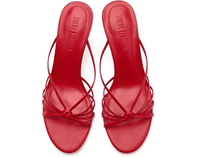 Сандалии Edna на шпильке с миндалевидным носком и кожаным верхом Steve Madden