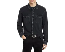 Рубашка John Varvatos Arvon Western с накладными карманами