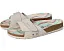 Сандалии Birkenstock Oita Printed Footbed с замшевым верхом и стелькой с принтом