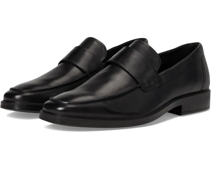 Мужские лоферы ECCO Milan Venitian Penny из премиальной кожи с двойной стелькой