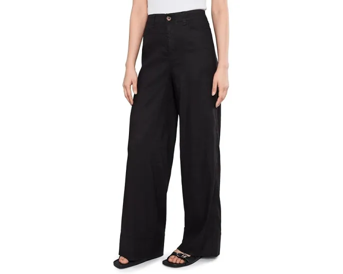 Брюки Trouser из стрейч-льна с широкими штанинами NYDJ