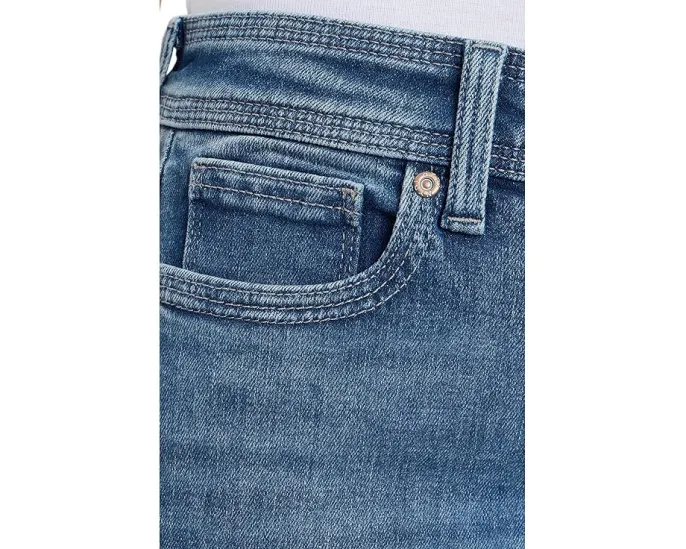 Джинсы Re-New Denim Crop Jeans NYDJ прямого кроя с высокой талией