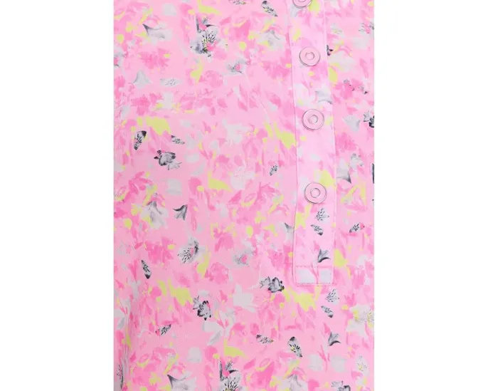 Jamie Sadock футболка с коротким рукавом и V-образным вырезом в цветочном принте