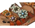 Сандалии L'Artiste by Spring Step Cuddlecake с ручной росписью и клиновидным каблуком