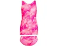 Nike Kids Комплект танкини Aquatic Awe с перекрестными лямками и принтом тай-дай