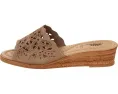 Spring Step сандалии Estella на танкетке с лазерной резкой