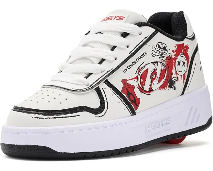 Кроссовки Heelys Kama-CC с UV-реактивным верхом и колесами