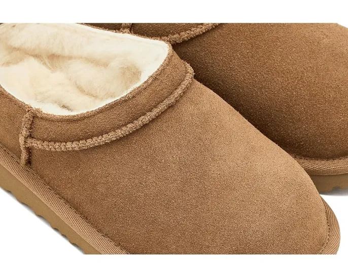 Детские угги UGG Kids Classic Micro из замши с овечьей шерстью и водоотталкивающей пропиткой