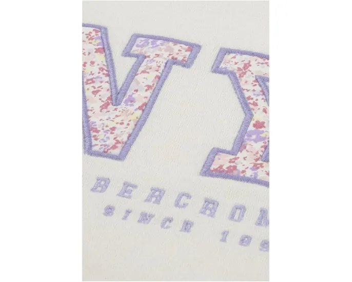 Свитшот с цветочным принтом NYC для детей