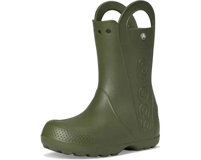 Детские резиновые сапоги Crocs Handle It с ручками для удобного надевания