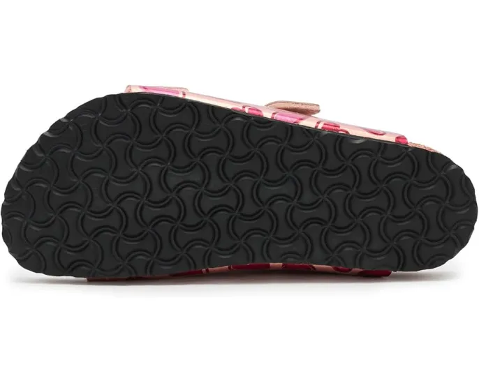 Детские сандалии Birkenstock Kids Arizona Printed с принтом и пробковой стелькой