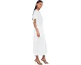 Платье Norma Kamali Oversized Sleeveless Boyfriend NK Shirt Flared с поясом