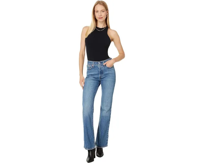 Джинсы Levi's Wedgie Boot с клешем и эффектом подтяжки