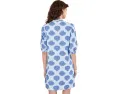Платье Lilly Pulitzer Mialeigh с рукавом 3 4 длины и воротником