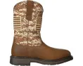 Рабочие ботинки Ariat Workhog Patriot с защитным стальным носком и квадратным мысом
