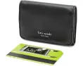 Кошелёк-трилистник Halo Fine Grain Leather Card Case из мелкозернистой кожи