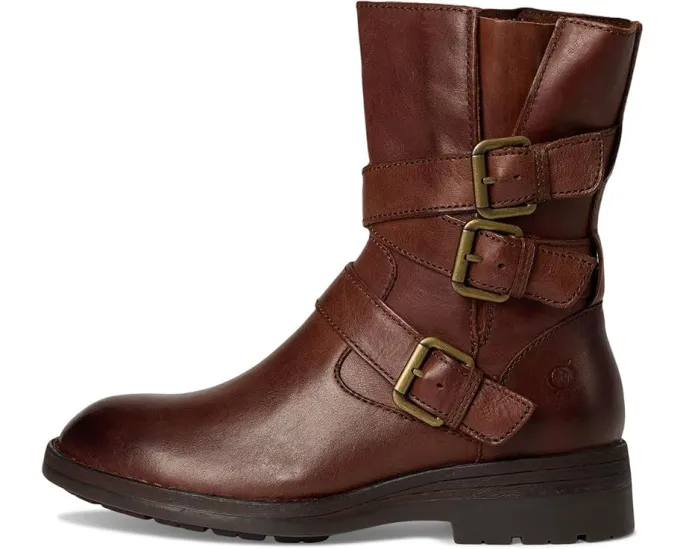 Ботинки Born Mayne в стиле мотто с тройной пряжкой