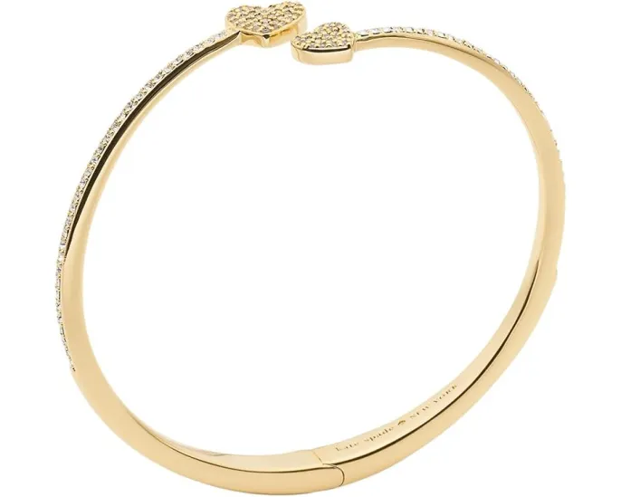 Браслет-манжета Yours Truly Pave Open Hinge с бриллиантами от Kate Spade New York