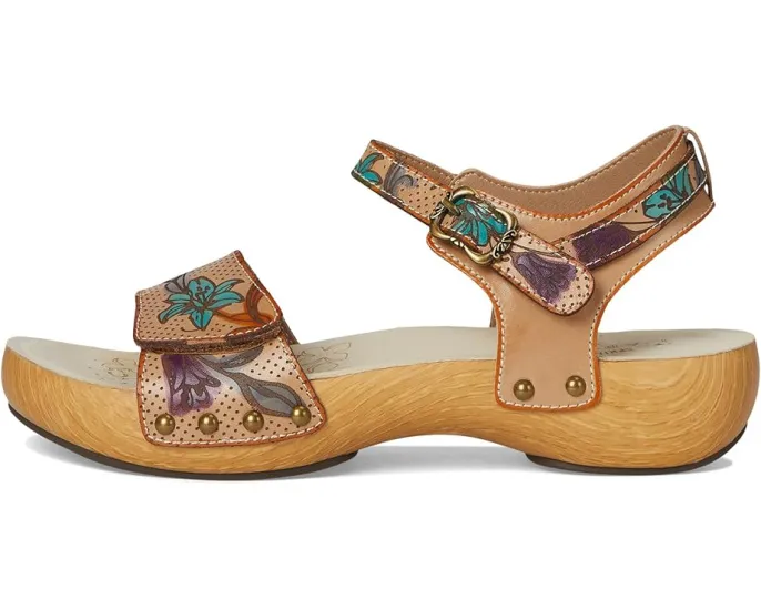 Сандалии Dakoa с круглым носком и регулируемыми ремешками на липучке