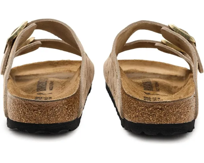 Сандалии Birkenstock Arizona Flower Print из замши с цветочным принтом