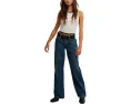 Джинсы Free People Tennessee Low Rise Bf с поясом на шлевках и пятью карманами