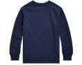 Футболка Polo Ralph Lauren с длинным рукавом из хлопка для младших детей
