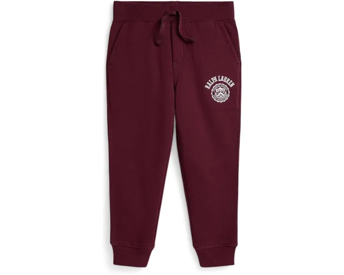 Детские брюки Polo Ralph Lauren Kids с потертым принтом и логотипом