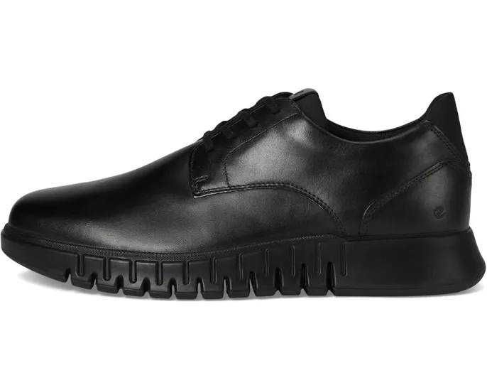 Кроссовки ECCO Gruuv Studio Plain Toe с кожаным верхом и съемными стельками