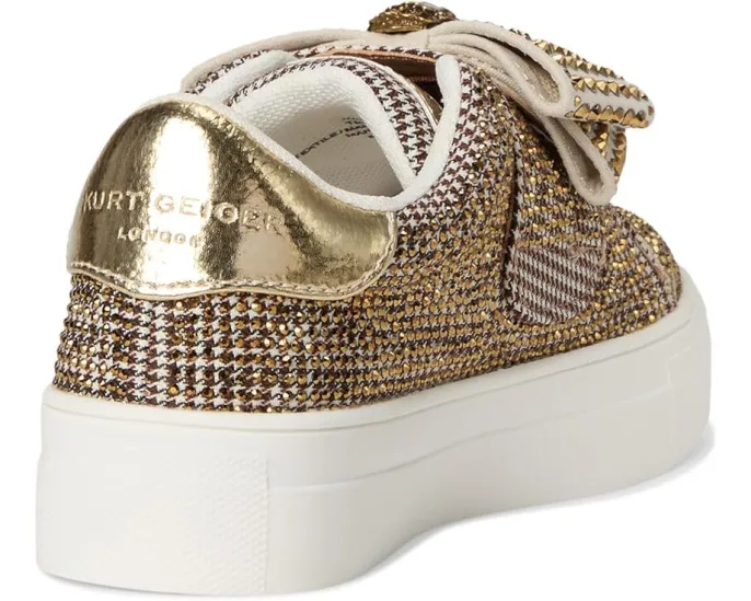 Кроссовки Kurt Geiger London Kids Mini Laney Bow с бантом и кристаллами