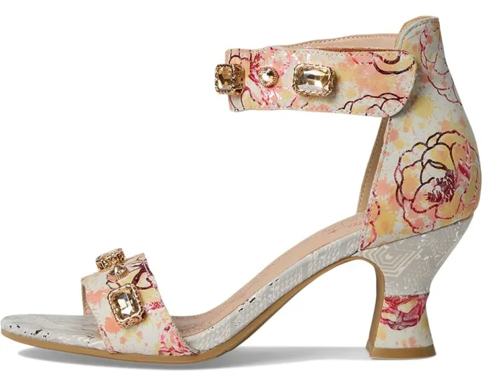 Сандалии Aquavelva с металлическим блеском и стразами L'Artiste by Spring Step