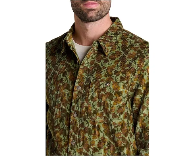 Рубашка Toad&Co Cascadia с длинным рукавом из смеси конопли и хлопка