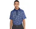 Мужская поло Callaway Azalea в клетку с технологией Opti-Dri