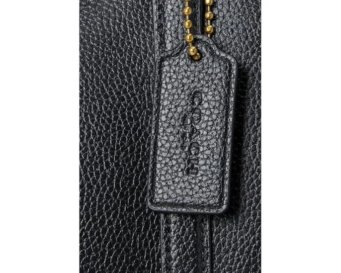 Сумка-тоут COACH Legacy из премиальной кожи на кнопке