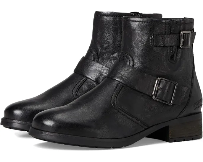Ботинки Josef Seibel Kate 21 на платформе с молнией и ремешками