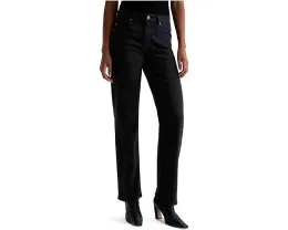 Прямые джинсы Brinley среднего подъема с посадкой на талии от AG Jeans