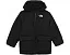 The North Face Детская короткая парка North Down с флисовой подкладкой